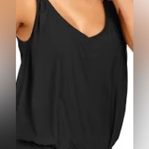 🛍️Calvin Klein underwire Blouson Tankini Top underwire cups one piece. large 💥 - Picture 9 of 12